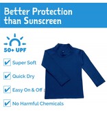 Jan and Jul Navy LS UV Top