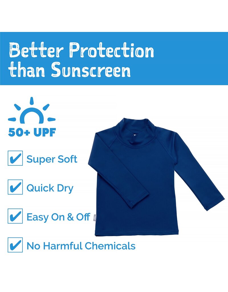 Jan and Jul Navy LS UV Top
