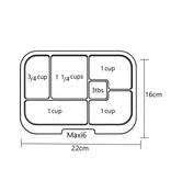 Maxi 6 Lunchbox - Yellow Sunshine (Yellow/Navy)