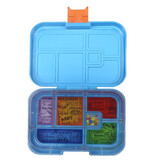Maxi 6 Lunchbox - Blue Ocean (Blue/Orange)