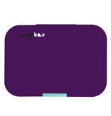 Maxi 6 Lunchbox - Purple Peacock (Purple/Mint)