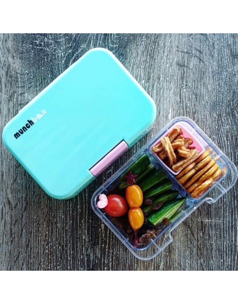 Munchii Snack - Peppermint Blush  (Mint/Pink)