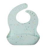 Loulou Lollipop Silicone Bib - Confetti Mint