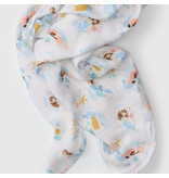 Loulou Lollipop Mermaids Bamboo Swaddle