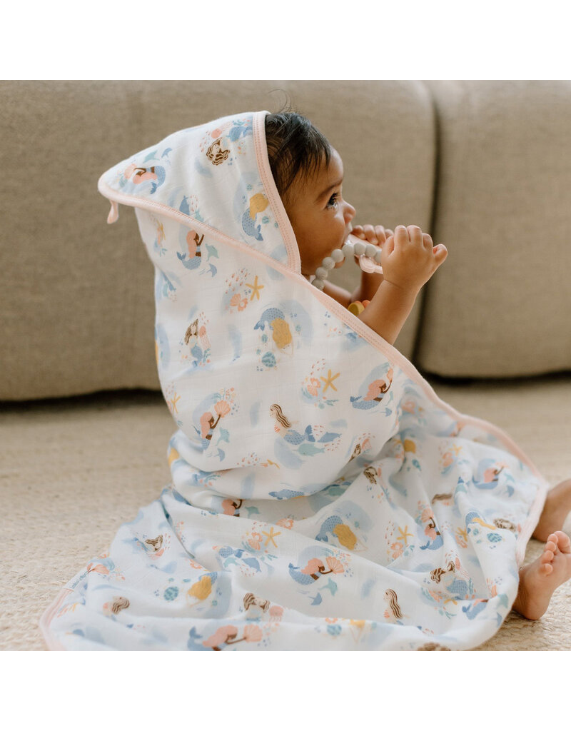 Loulou Lollipop Mermaids Hooded Towel & Cloth