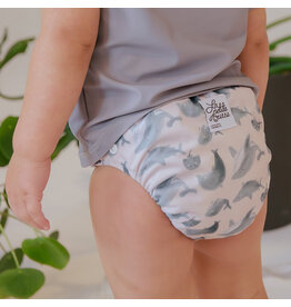 La Petite Ourse Waterproof Swim Diaper - Marine
