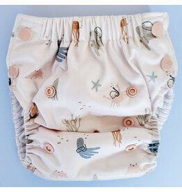 La Petite Ourse Waterproof Swim Diaper - Seabed