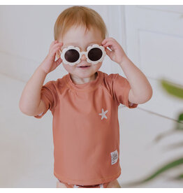 La Petite Ourse UV Swim Shirt - Clay Starfish