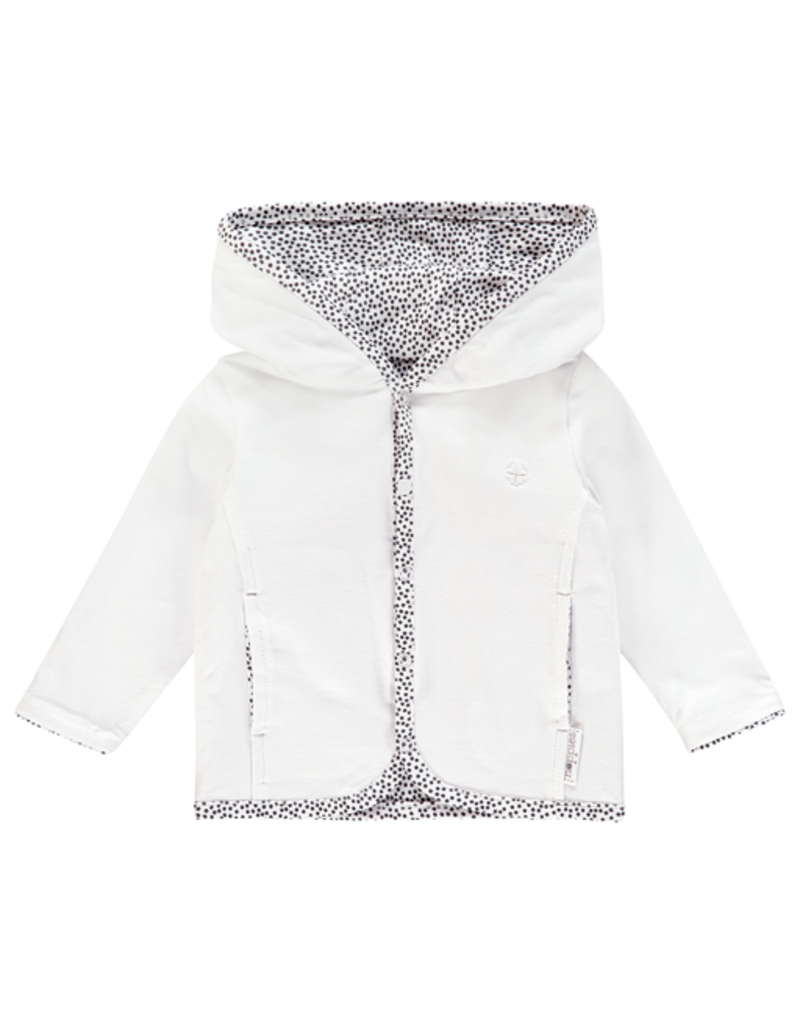 Noppies Basics Haye Reversible Cardigan - White