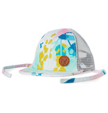 L and P Apparel Benha Blanc Mesh Cap