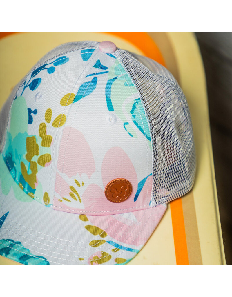 L and P Apparel Benha Blanc Mesh Cap