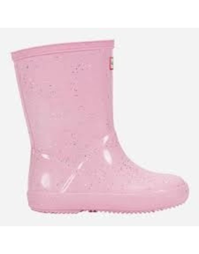 Hunter Boots Pink Fizz Giant Glitter Kid's First Hunter Boots