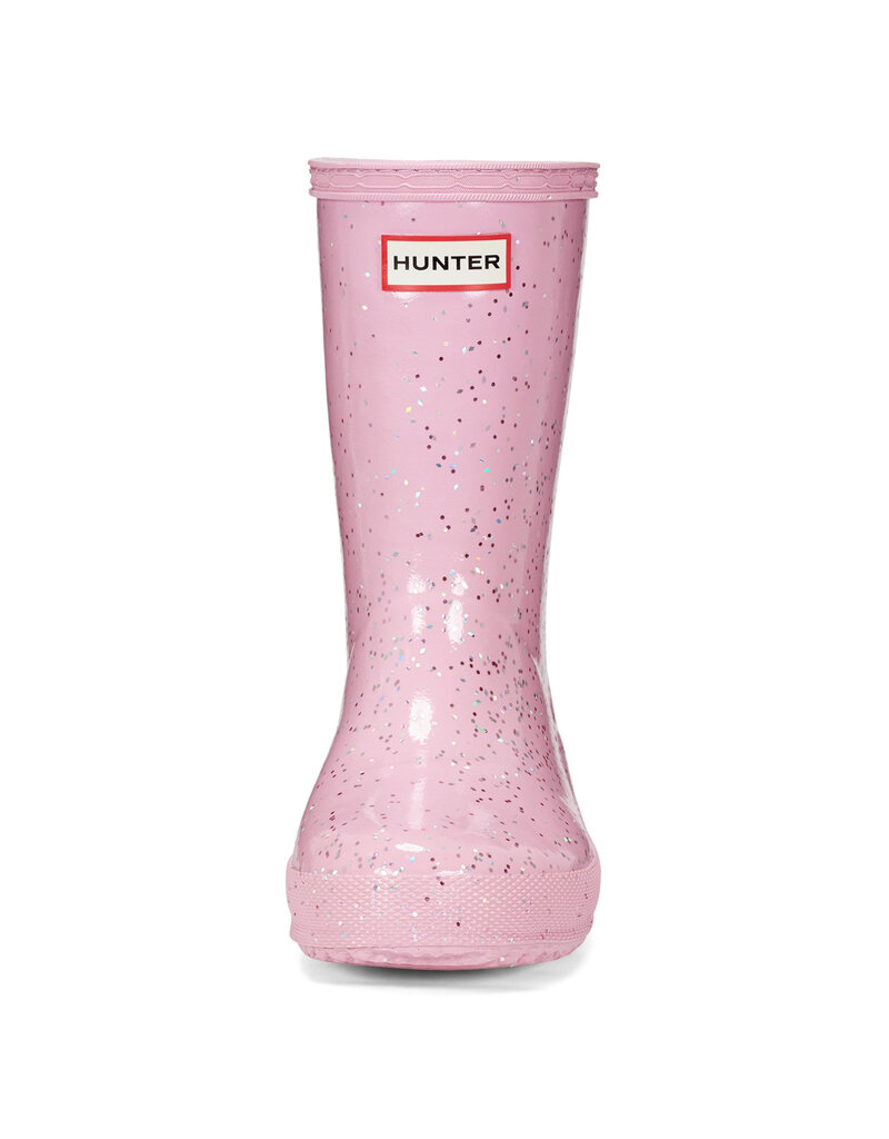 Hunter Boots Pink Fizz Giant Glitter Kid's First Hunter Boots