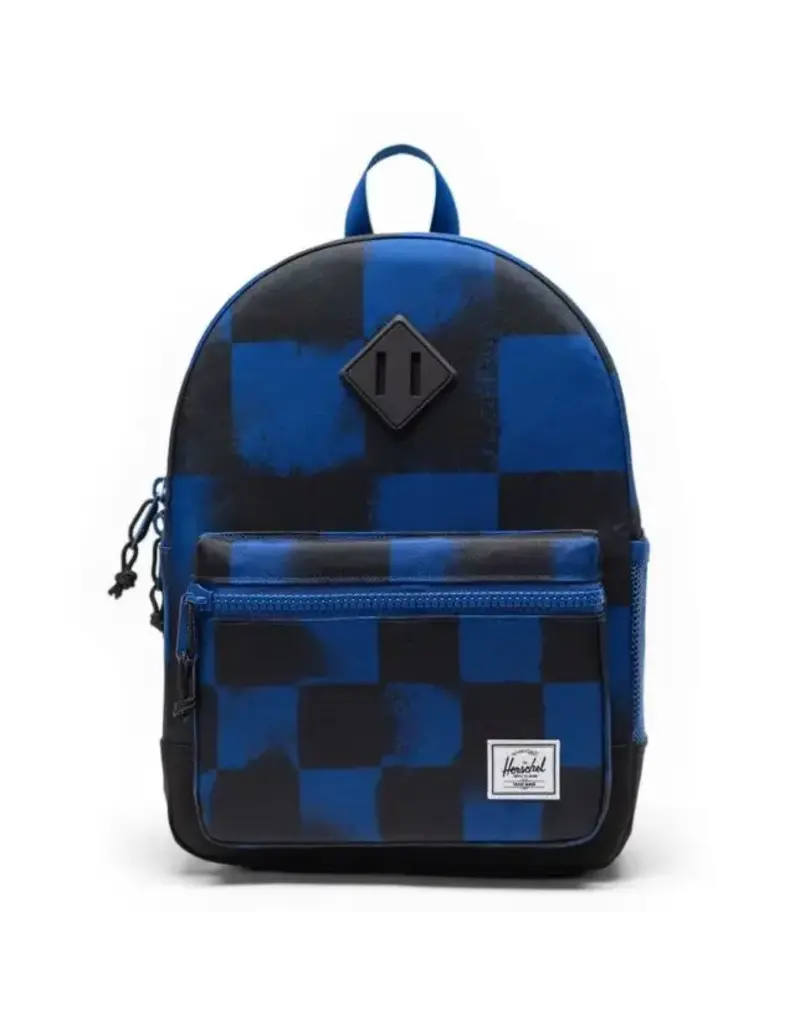Herschel Heritage Kids Backpack - Stencil Checker Sodalite Blue