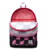 Herschel Heritage Youth Backpack - Stencil Checker Opera Mauve