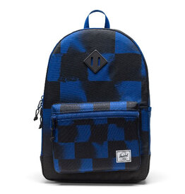 Herschel Heritage Youth Backpack - Stencil Checker Sodalite Blue
