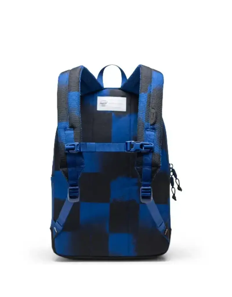 Herschel Heritage Youth Backpack - Stencil Checker Sodalite Blue
