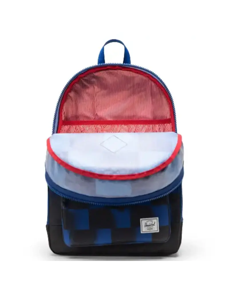 Herschel Heritage Youth Backpack - Stencil Checker Sodalite Blue