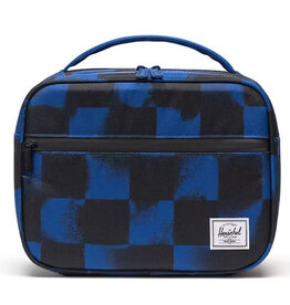 Herschel Pop Quiz Lunchbox - Stencil Checker Sodalite Blue