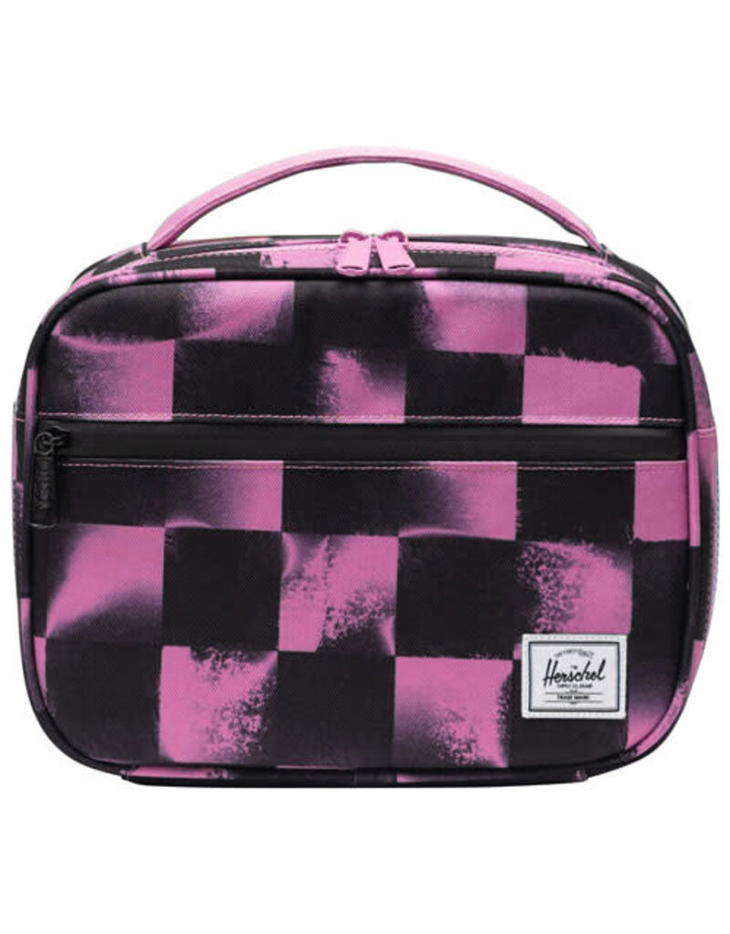 Herschel Pop Quiz Lunchbox - Stencil Checker Opera Mauve