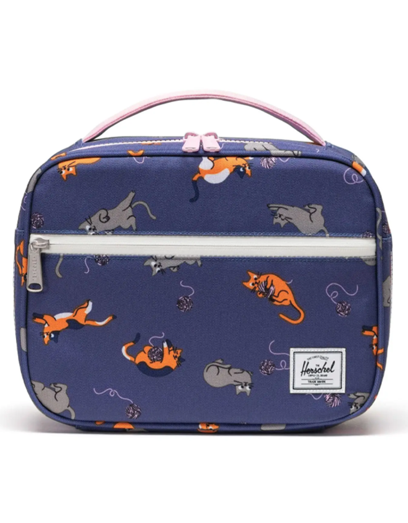 Herschel Pop Quiz Lunchbox - Playing Cats