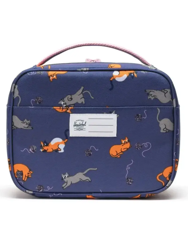 Herschel Pop Quiz Lunchbox - Playing Cats