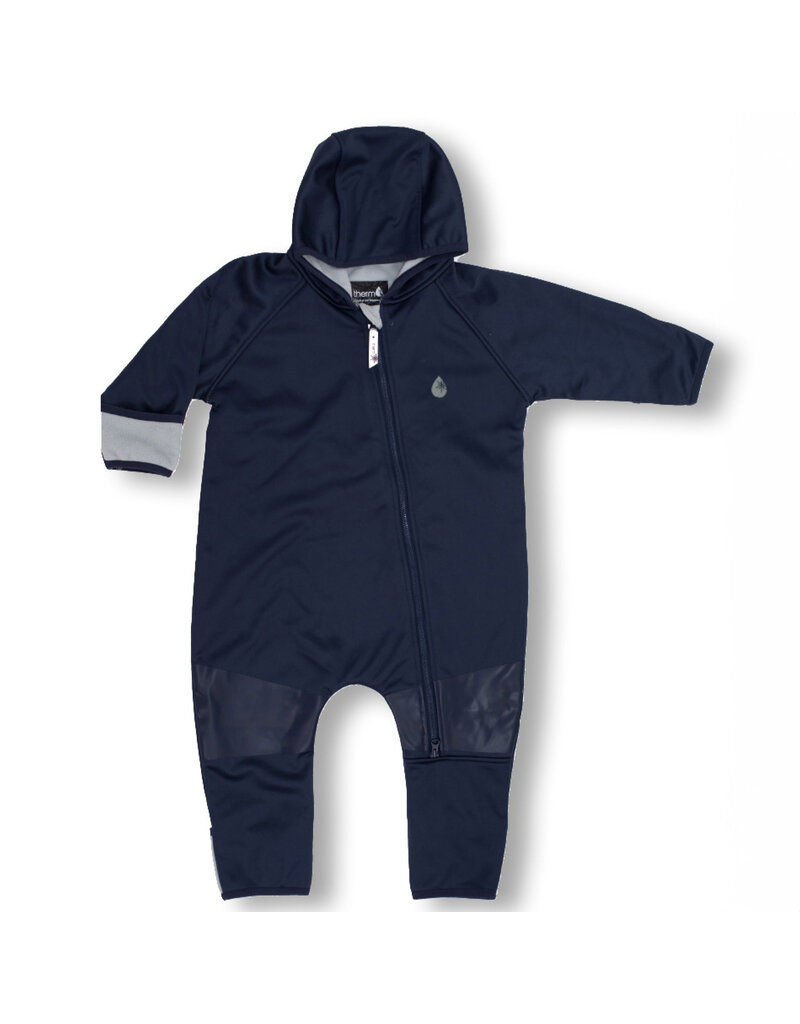 Therm All-Weather Fleece Onesie Navy