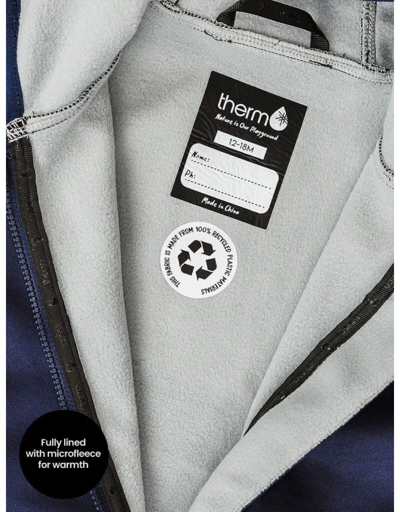 Therm All-Weather Fleece Onesie Navy