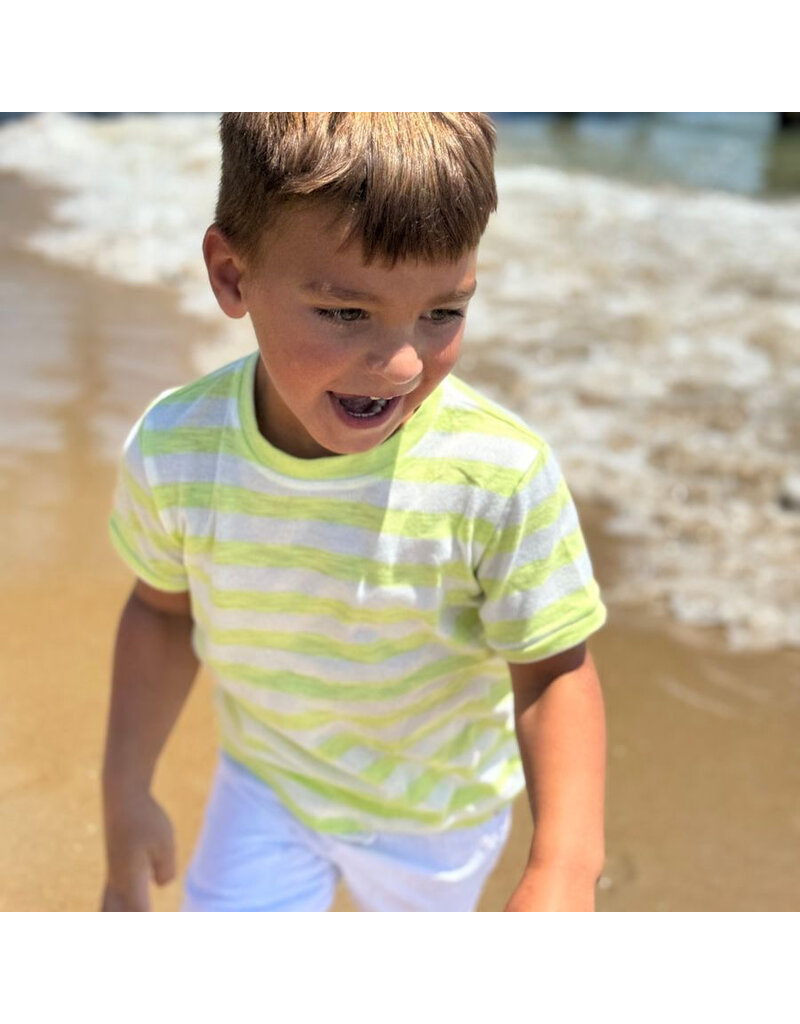 Me & Henry Camber Neon Striped Tee