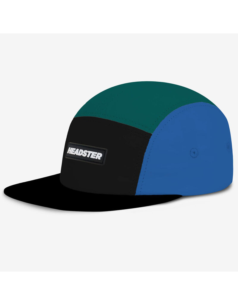 Headster Twist Runner Nylon Five Panel - Lagoona Blue