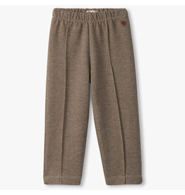 Hatley Brown Sugar Herringbone Pants