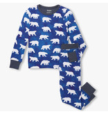 Hatley Midnight Polar Bear Bamboo Pajama Set