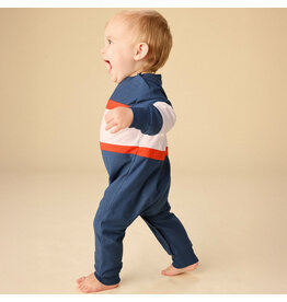 Naval Colorblock Rugby Baby Size: 6-9m