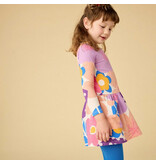 Oversized Floral Pocket Dress