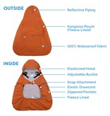 Jan and Jul Black Cozy-Dry Baby Rain Cover