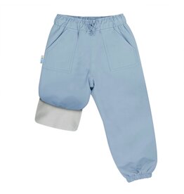 Jan and Jul Dusty Blue Fleece Lined Rain Pants