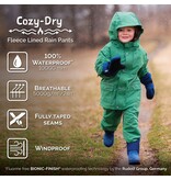 Jan and Jul Dusty Blue Fleece Lined Rain Pants