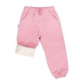 Jan and Jul Dusty Pink Fleece Lined Rain Pants