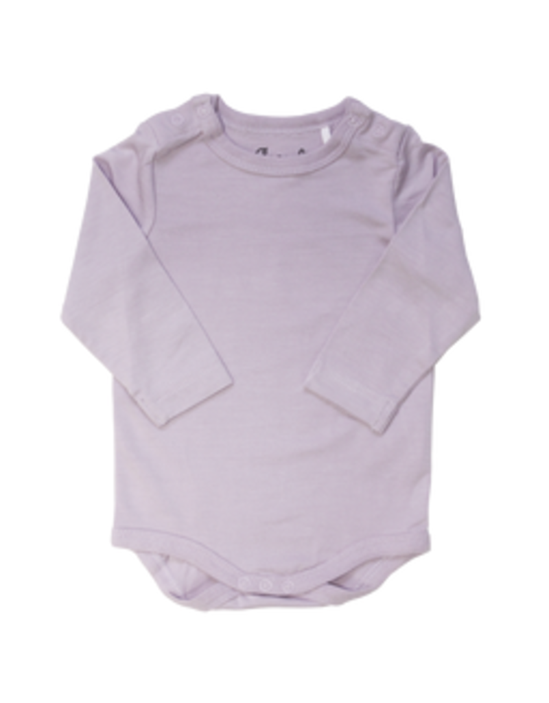 Lavender Fog Modal LS Romper