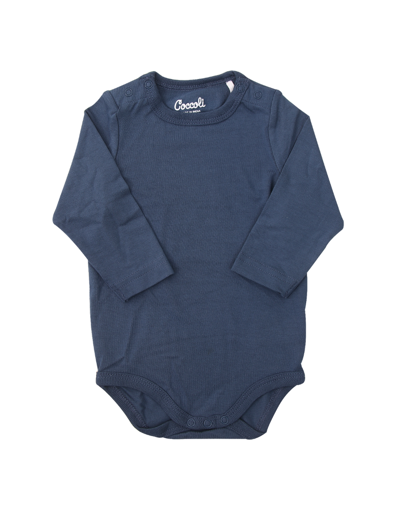 Majolica Blue Modal LS Romper