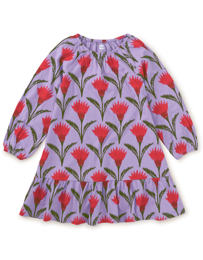 Ikat Thistle Baby Blouson Dress