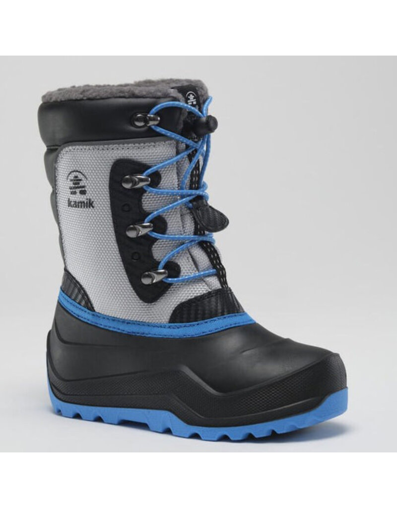 Kamik Luke 4 Light Grey/Blue Winter Boots