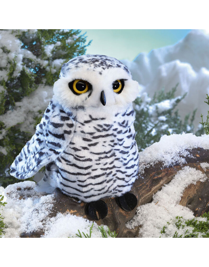 Folkmanis Small Snowy Owl