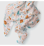 Loulou Lollipop Sun-kissed Shoal Bamboo Swaddle
