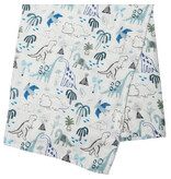 Loulou Lollipop Dinosaurs Bamboo Swaddle