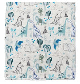 Loulou Lollipop Dinosaurs Bamboo Swaddle