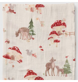 Loulou Lollipop Forest Families Bamboo Swaddle