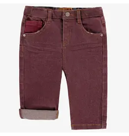 Souris Mini Burgandy Toddler Jeans