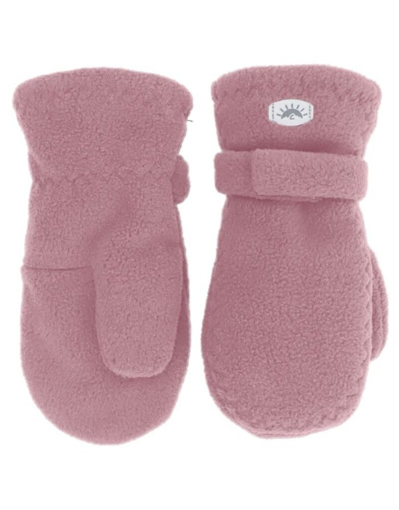 Rose Fleece Mittens