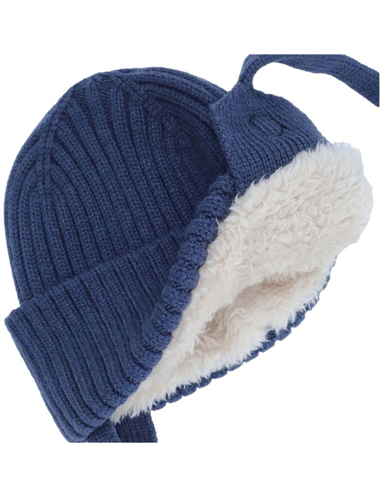Moonbeam Knit Hat w/Ear Flaps